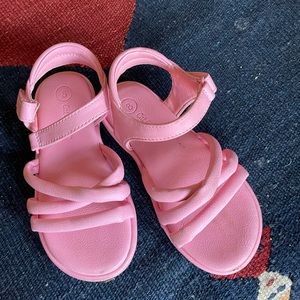 Bubble Gum Pink sandals